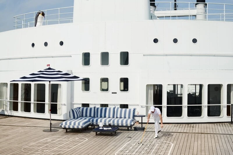 Fatboy Paletti Nojatuoli, Kulma, Raidallinen Ocean Blue 5 Fatboy Paletti Nojatuoli, Kulma, Raidallinen Ocean Blue - Image 5