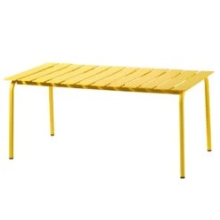 Valerie_objects Aligned Ruokapöytä, 170 X 85 Cm, Keltainen