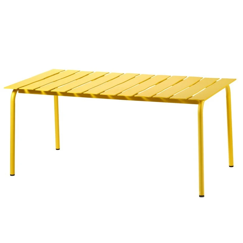 Valerie_objects Aligned Ruokapöytä, 170 X 85 Cm, Keltainen 1 Valerie_objects Aligned Ruokapöytä, 170 X 85 Cm, Keltainen