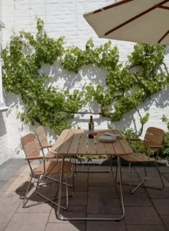 Skagerak Lilium Pöytä 160, Tiikki - Ruostumaton Teräs 10 Skagerak Lilium Pöytä 160, Tiikki - Ruostumaton Teräs -Puutarha Unelma 1420072 1420073 1420074 1420075 03 Lilium Armchair M 1