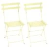 Fermob Bistro Metal Tuoli, 2 Kpl, Frosted Lemon