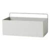 Ferm LIVING Wall Box Kukkalaatikko, Suorakaide, Vaaleanharmaa