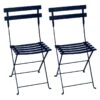 Fermob Bistro Metal Tuoli, 2 Kpl, Deep Blue