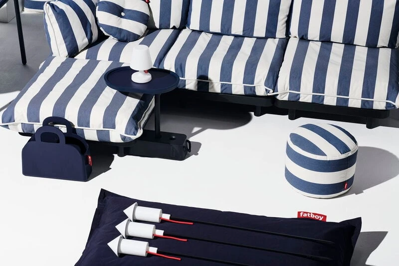 Fatboy Paletti Sohva, 3 Osaa, Oikea, Raidallinen Ocean Blue 5 Fatboy Paletti Sohva, 3 Osaa, Oikea, Raidallinen Ocean Blue - Image 5