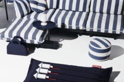 Fatboy Paletti Sohva, 2 Osaa, Oikea, Raidallinen Ocean Blue -Puutarha Unelma 21 FATBOY Blue 01 Masterpiece