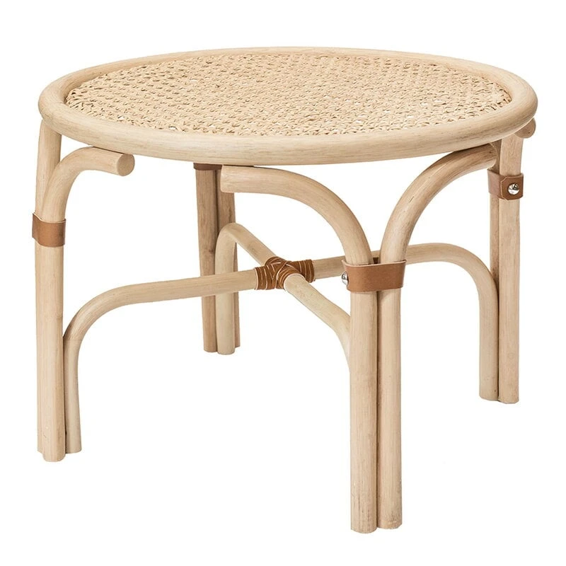 Parolan Rottinki Punos Pöytä, Matala, Lasikansi, Luonnonvärinen 1 Parolan Rottinki Punos Pöytä, Matala, Lasikansi, Luonnonvärinen