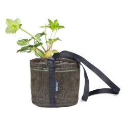 Bacsac Ripustettava Kangasruukku, 3 L, Geotekstiili 9 Bacsac Ripustettava Kangasruukku, 3 L, Geotekstiili -Puutarha Unelma 304136 5 HANGING ROUND POT 3L GEOTEXTILE FABRIC BACSAC