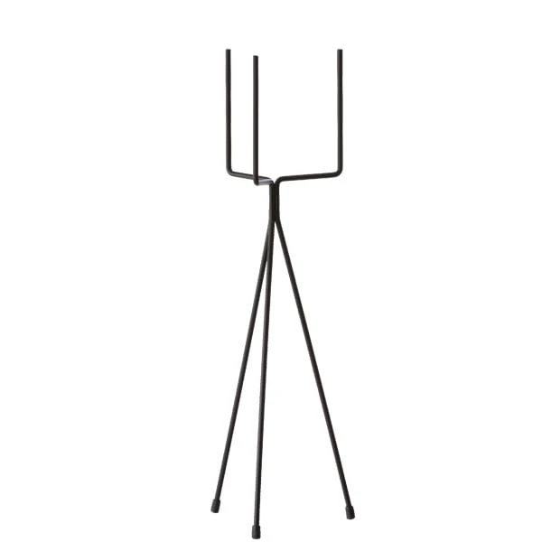 Ferm LIVING Plant Stand Kukkateline, Pieni, Musta 1 Ferm LIVING Plant Stand Kukkateline, Pieni, Musta