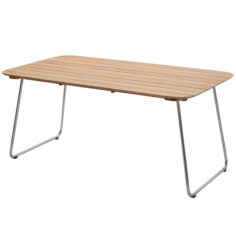 Skagerak Lilium Pöytä 160, Tiikki - Ruostumaton Teräs 1 Skagerak Lilium Pöytä 160, Tiikki - Ruostumaton Teräs