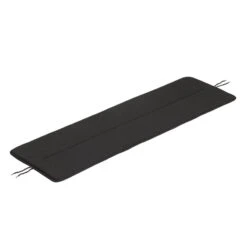 Muuto Linear Steel Penkin Istuintyyny, 110 Cm, Patch - Musta
