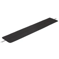 Muuto Linear Steel Penkin Istuintyyny, 170 Cm, Patch - Musta