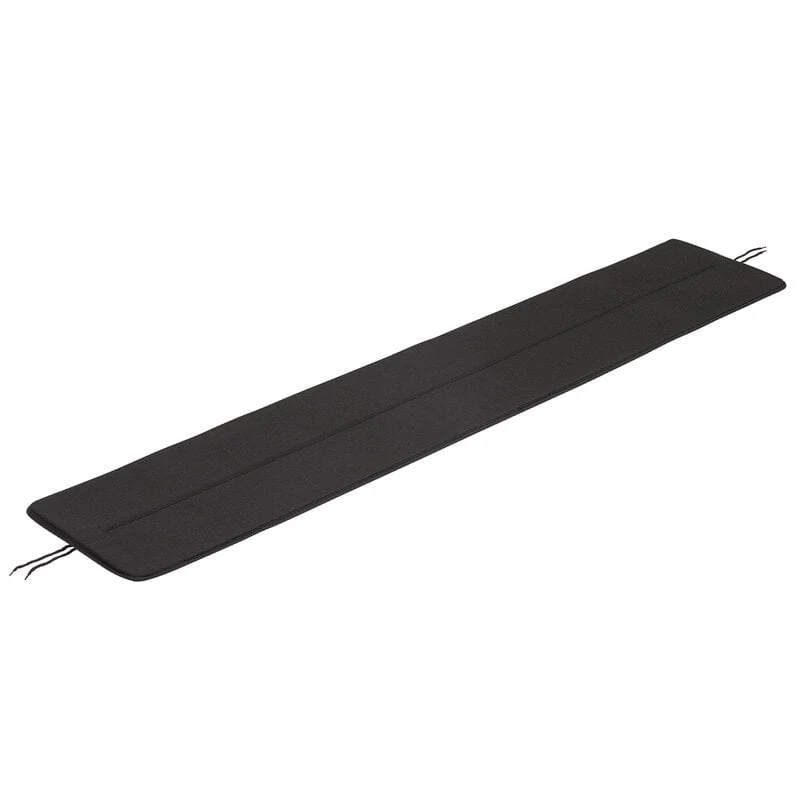 Muuto Linear Steel Penkin Istuintyyny, 170 Cm, Patch - Musta 1 Muuto Linear Steel Penkin Istuintyyny, 170 Cm, Patch - Musta