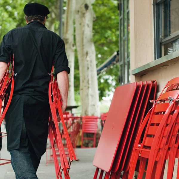 Fermob Bistro Metal Tuoli, Cedar Green 3 Fermob Bistro Metal Tuoli, Cedar Green - Image 3