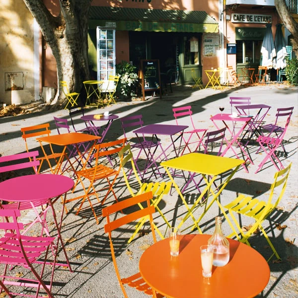 Fermob Bistro Metal Tuoli, Cotton White 4 Fermob Bistro Metal Tuoli, Cotton White - Image 4