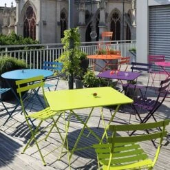 Fermob Bistro Metal Tuoli, 2 Kpl, Anthracite 9 Fermob Bistro Metal Tuoli, 2 Kpl, Anthracite -Puutarha Unelma 47Fermob iso 4