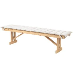 Carl Hansen & Søn BM1871 Penkin Pehmuste, Luonnonvalkoinen -Puutarha Unelma 4CHS BM1871 bench cushion ma
