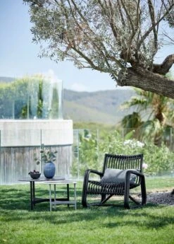 Cane-line Curve Nojatuoli, Tummanharmaa -Puutarha Unelma 5010AI 5011AL 57402ALG