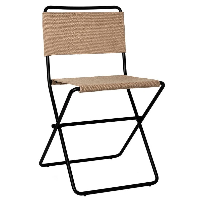 Ferm LIVING Desert Tuoli, Musta - Hiekka 1 Ferm LIVING Desert Tuoli, Musta - Hiekka