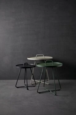 Cane-line On-the-move Pöytä, Pieni, Tummanvihreä -Puutarha Unelma 5062AS 5065ADG 5066AI