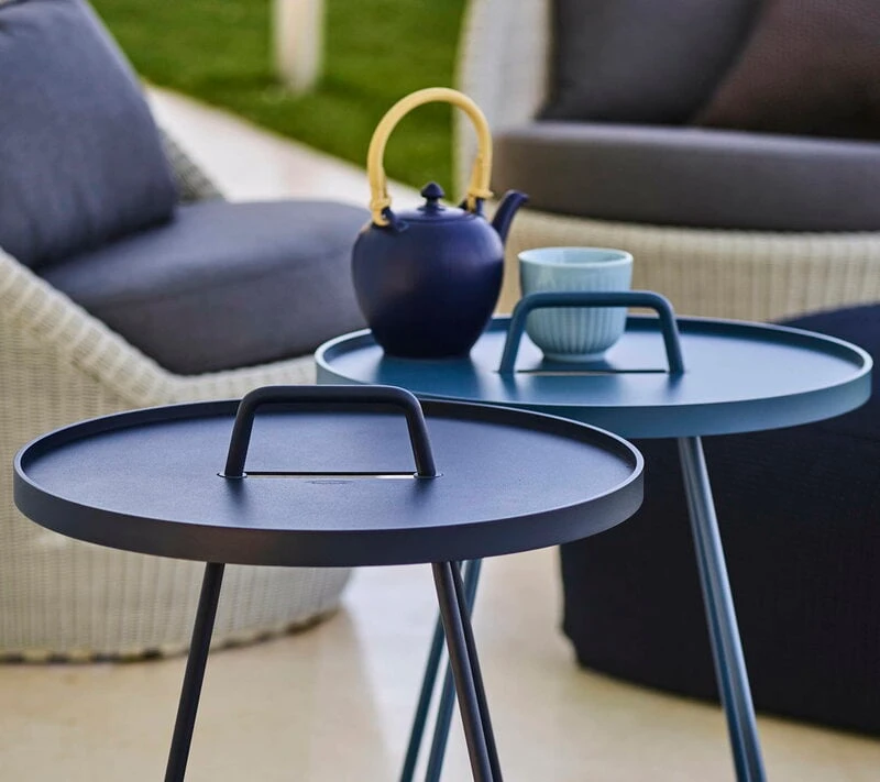 Cane-line On-the-move Pöytä, Pieni, Tummansininen 6 Cane-line On-the-move Pöytä, Pieni, Tummansininen - Image 6