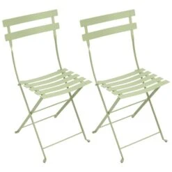 Fermob Bistro Metal Tuoli, 2 Kpl, Willow Green