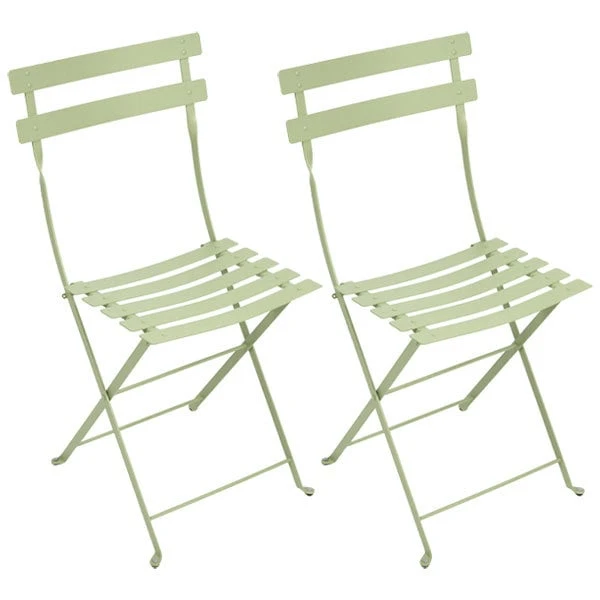 Fermob Bistro Metal Tuoli, 2 Kpl, Willow Green 1 Fermob Bistro Metal Tuoli, 2 Kpl, Willow Green