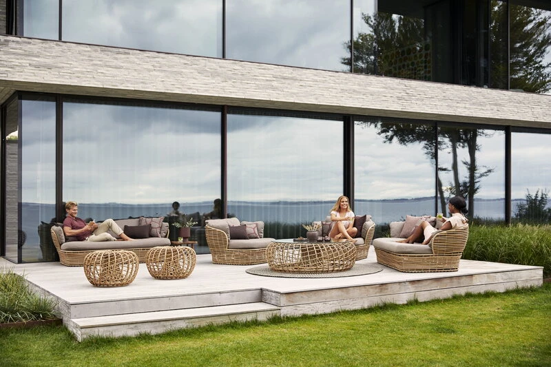 Cane-line Nest Rahi, Pieni, Luonnonvärinen 2 Cane-line Nest Rahi, Pieni, Luonnonvärinen - Image 2