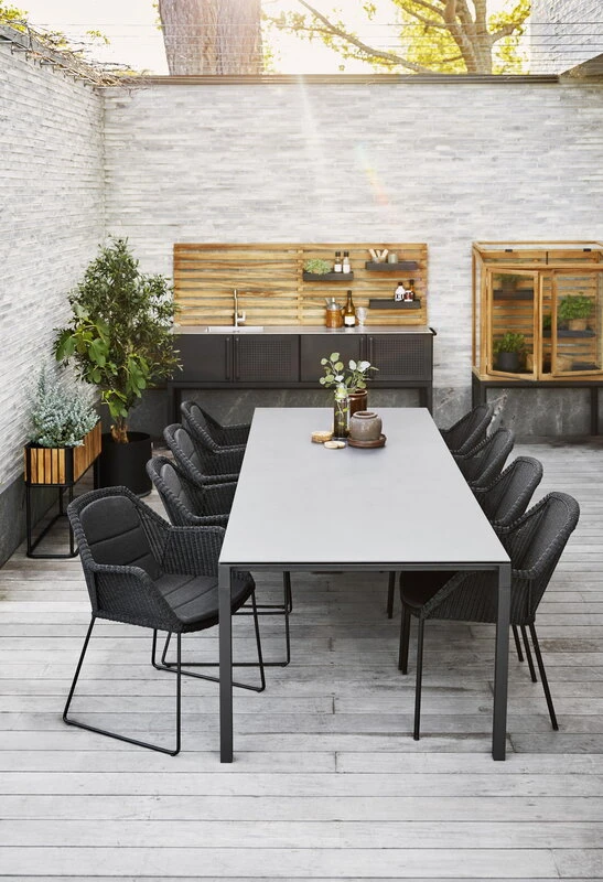 Cane-line Breeze Istuintyyny Pinottavaan Tuoliin, Musta 4 Cane-line Breeze Istuintyyny Pinottavaan Tuoliin, Musta - Image 4