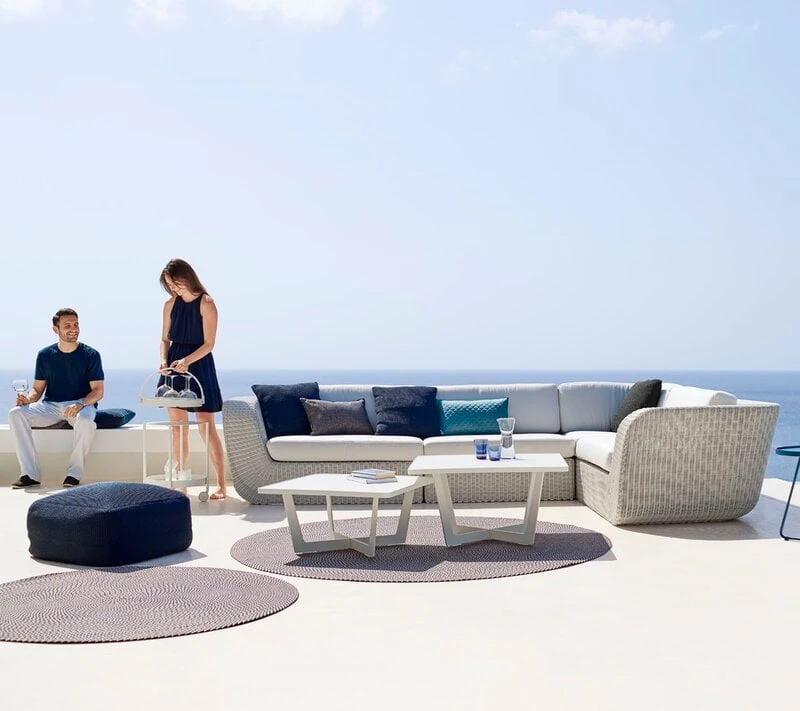 Cane-line Divine Tyyny, 32 X 52 X 12 Cm, Turkoosi 4 Cane-line Divine Tyyny, 32 X 52 X 12 Cm, Turkoosi - Image 4