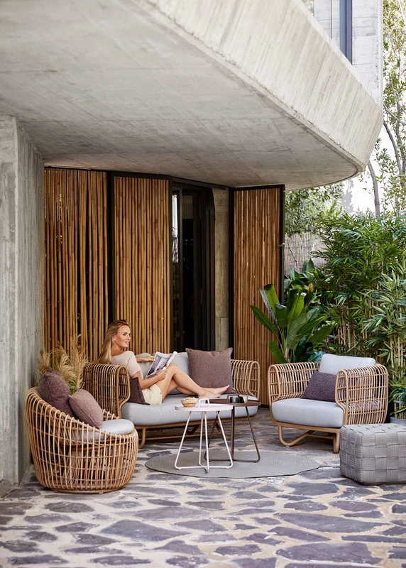 Cane-line Cube Rahi, Taupe 4 Cane-line Cube Rahi, Taupe - Image 4