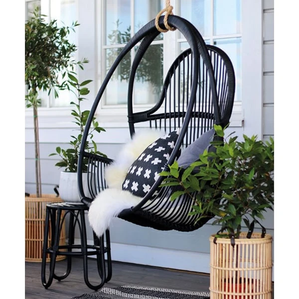 Parolan Rottinki Aulis Riippukeinu, Musta 3 Parolan Rottinki Aulis Riippukeinu, Musta - Image 3