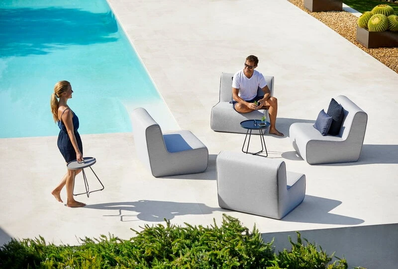 Cane-line On-the-move Pöytä, Pieni, Tummansininen 5 Cane-line On-the-move Pöytä, Pieni, Tummansininen - Image 5