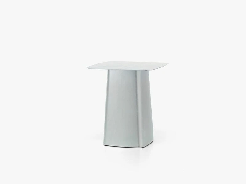 Vitra Metal Side Table Sivupöytä, M, Galvanoitu 2 Vitra Metal Side Table Sivupöytä, M, Galvanoitu - Image 2