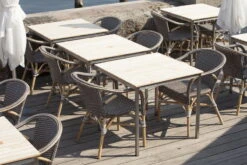 Sika-Design Madeleine Tuoli Käsinojilla, Cappucino -Puutarha Unelma 9187WHCP Madeleine