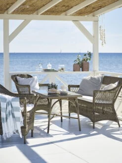 Sika-Design Charlot 2-istuttava Sohva, Harmaa - Valkoinen 9 Sika-Design Charlot 2-istuttava Sohva, Harmaa - Valkoinen -Puutarha Unelma 9190T Charlot 2 seater Victoria beach hf