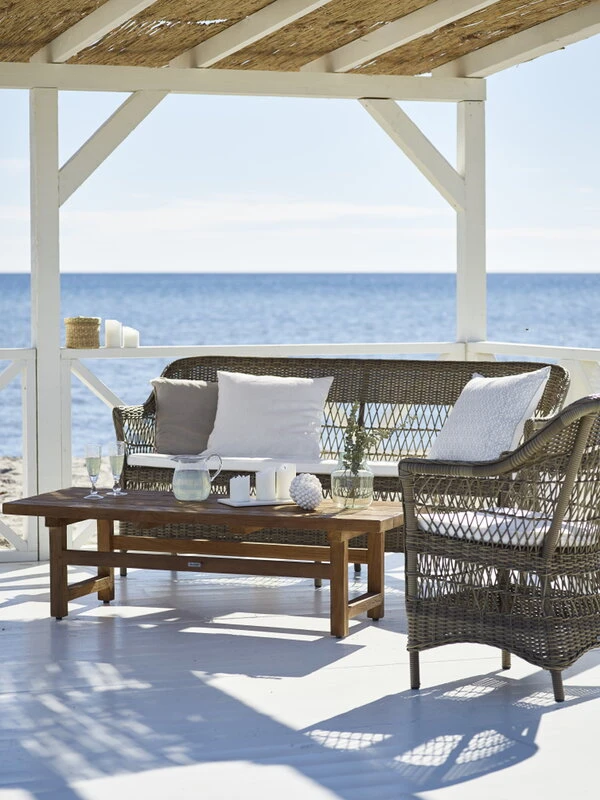 Sika-Design Charlot 2-istuttava Sohva, Harmaa - Valkoinen 2 Sika-Design Charlot 2-istuttava Sohva, Harmaa - Valkoinen - Image 2