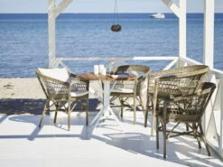 Sika-Design Emma Tuoli, Harmaa - Valkoinen -Puutarha Unelma 9197T Emma Nicole beach bf