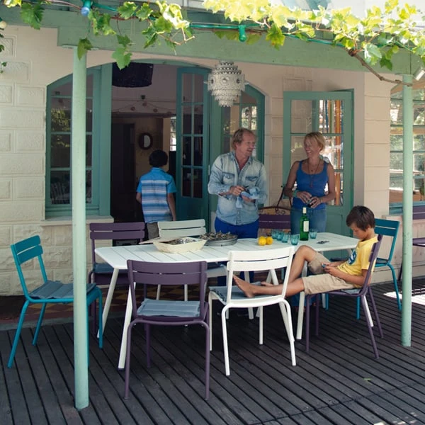 Fermob Luxembourg Pöytä, 165 X 100 Cm, Cotton White 2 Fermob Luxembourg Pöytä, 165 X 100 Cm, Cotton White - Image 2