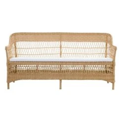 Sika-Design Charlot 3-istuttava Sohva, Luonnonvärinen - Valkoinen 10 Sika-Design Charlot 3-istuttava Sohva, Luonnonvärinen - Valkoinen -Puutarha Unelma 9293U Charlot cushion front