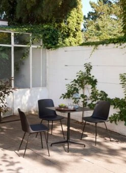 &Tradition Rely Outdoor ATD4 Pöytä, 60 X 70 Cm, Musta -Puutarha Unelma ATD Retail 2022 Rely HW70 Rely ATD4 flowerpot VP9 Collect Glas SC60 Collect Tray SC64