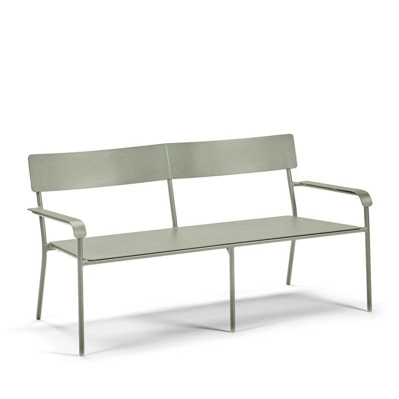 Serax August 2-istuttava Penkki Selkänojalla, Vihreä 2 Serax August 2-istuttava Penkki Selkänojalla, Vihreä - Image 2