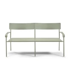 Serax August 2-istuttava Penkki Selkänojalla, Vihreä 7 Serax August 2-istuttava Penkki Selkänojalla, Vihreä -Puutarha Unelma B5023001 514s1