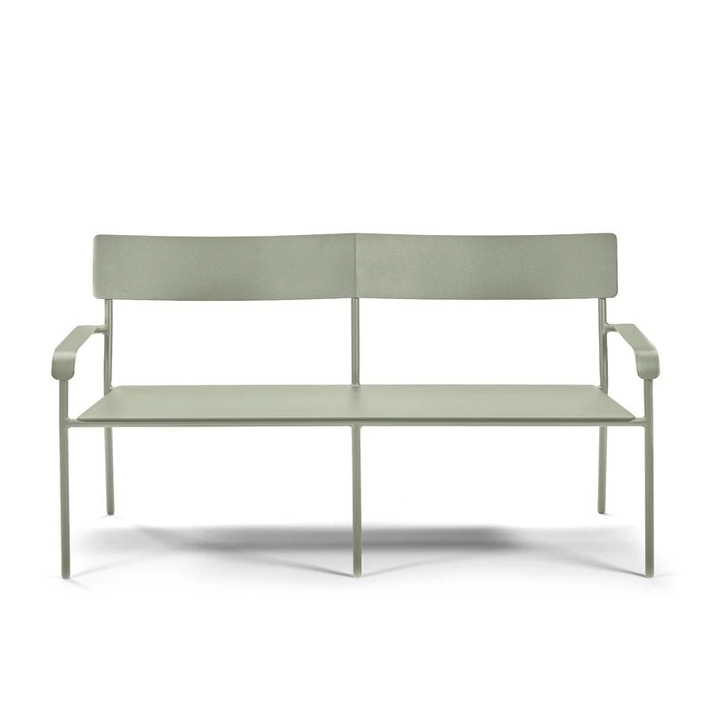 Serax August 2-istuttava Penkki Selkänojalla, Vihreä 3 Serax August 2-istuttava Penkki Selkänojalla, Vihreä - Image 3