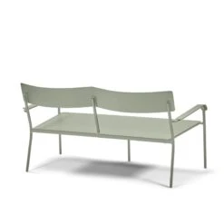 Serax August 2-istuttava Penkki Selkänojalla, Vihreä 8 Serax August 2-istuttava Penkki Selkänojalla, Vihreä -Puutarha Unelma B5023001 514s2