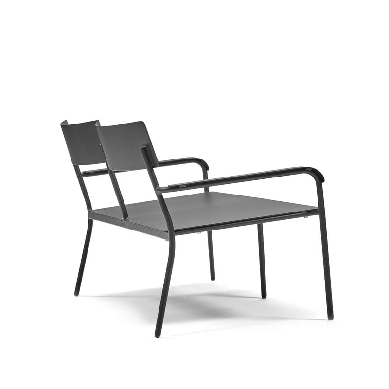 Serax August 2-istuttava Penkki Selkänojalla, Musta 2 Serax August 2-istuttava Penkki Selkänojalla, Musta - Image 2