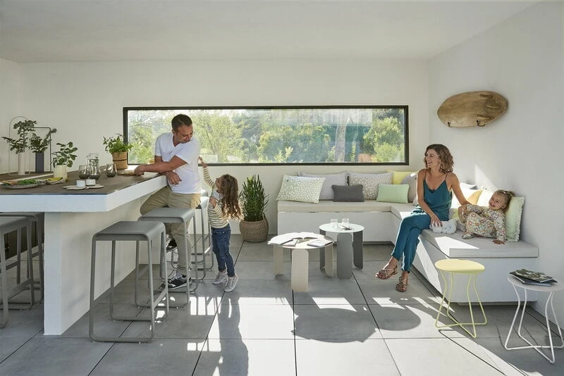 Fermob Cocotte Jakkara, Acapulco Blue 2 Fermob Cocotte Jakkara, Acapulco Blue - Image 2