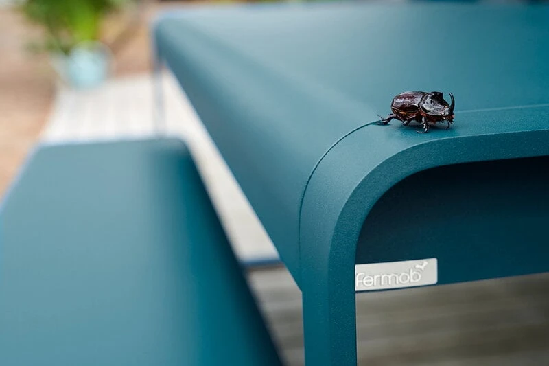 Fermob Bellevie Pöytä, 196 X 90 Cm, Storm Grey 2 Fermob Bellevie Pöytä, 196 X 90 Cm, Storm Grey - Image 2