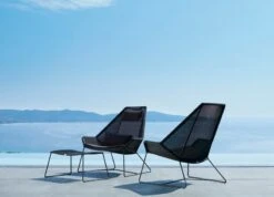 Cane-line Breeze Korkeaselkänojaisen Tuolin Tyynysetti, Musta 10 Cane-line Breeze Korkeaselkänojaisen Tuolin Tyynysetti, Musta -Puutarha Unelma Breeze highback