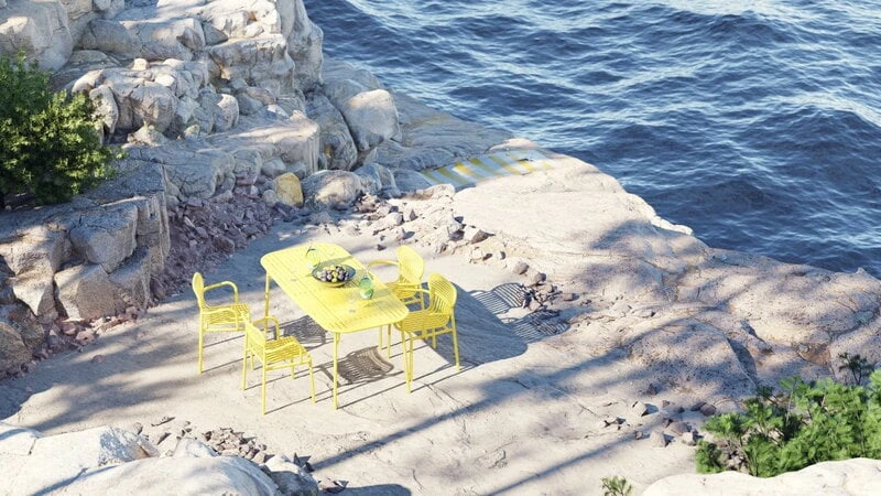 Petite Friture Week-end Nojatuoli, Keltainen 5 Petite Friture Week-end Nojatuoli, Keltainen - Image 5