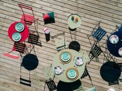 Fermob Bistro Metal Tuoli, 2 Kpl, Willow Green 11 Fermob Bistro Metal Tuoli, 2 Kpl, Willow Green -Puutarha Unelma Chaise et table Bistro Mobilier Fermob 2 2